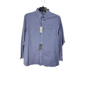 Daniel Cremieux Button Down Shirt Mens Large Blue NWT